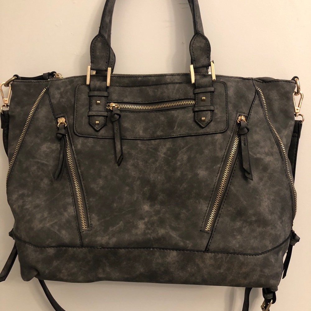 Altar’d State beautiful expandable purse | Gray